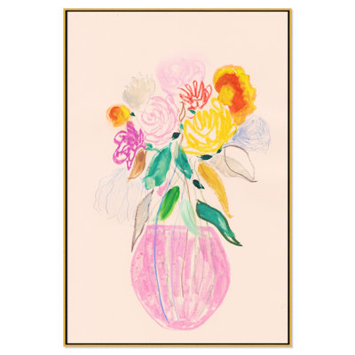 Simple Floral Collection "Simple Floral I" Print by Bea Dina