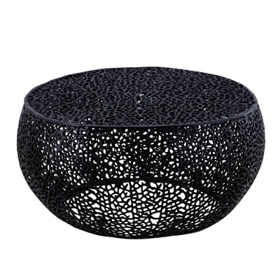 Kawanna Aluminum Drum Coffee Table