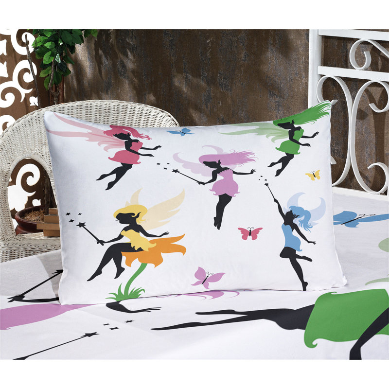 Multicolore ensemble de draps et taies décoratives Ambesonne, Ensemble de draps pour lit simple TG + 1 drap-hous