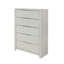 Commode de rangement avec 5 tiroirs, coffre en bois pour chambre à coucher-1554529482