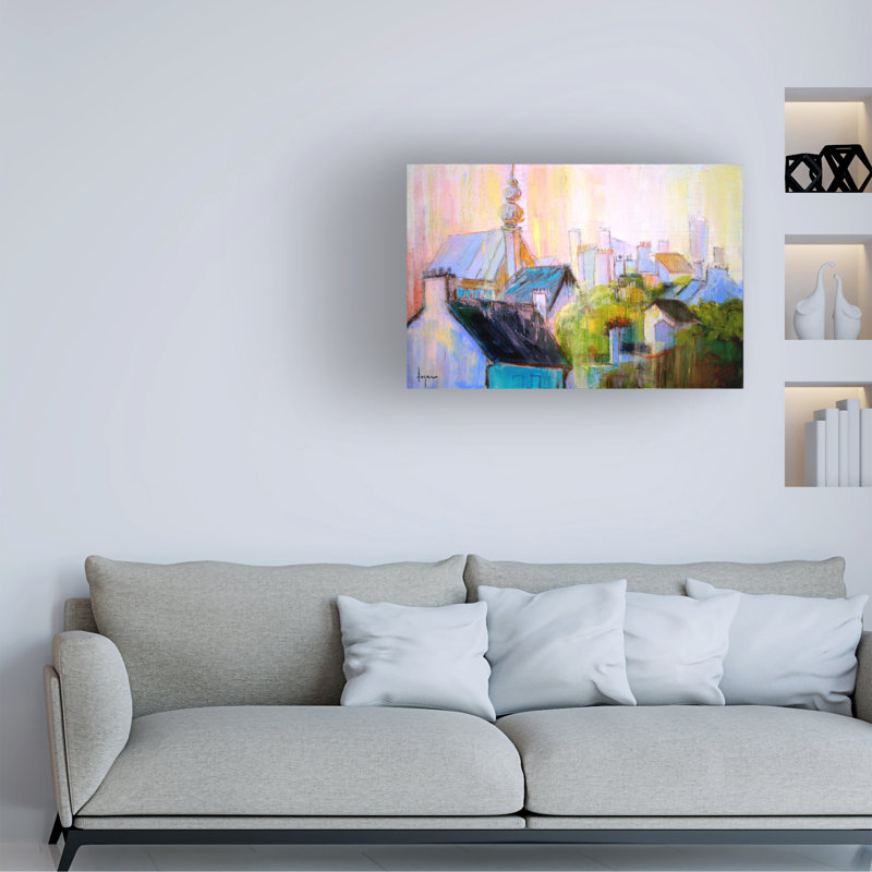 Art sur toile «Bachelor Dorothy Fagan Parissunrise», H 16 po x l 24 po