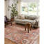 Tapis floral rouille / beige Limaville-1819572657