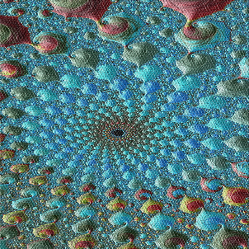 Tapis bleu, Carré 4 pi