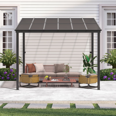 Angeli 10 Ft. W x 10 Ft. D Steel Patio Gazebo
