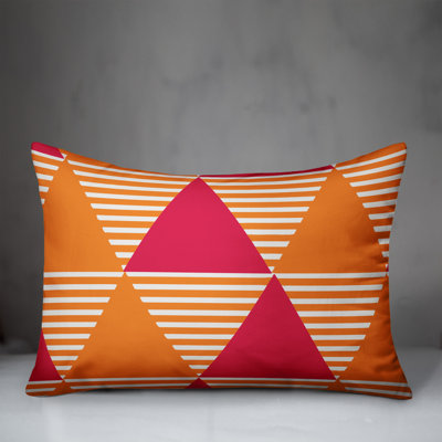 Chevron Outdoor Throw Pillow