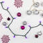 Lumières de Noël DEL G12 Berry - fil vert 16 pi - 50 carats-105340038