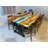 Gerardas Solid Wood Top Dining Table