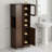 Natyra 67.1'' H Freestanding Tall Bathroom Linen Cabinet with 2 Doors-2130834336