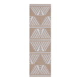 Folk Moroccan Area Rug in Natural