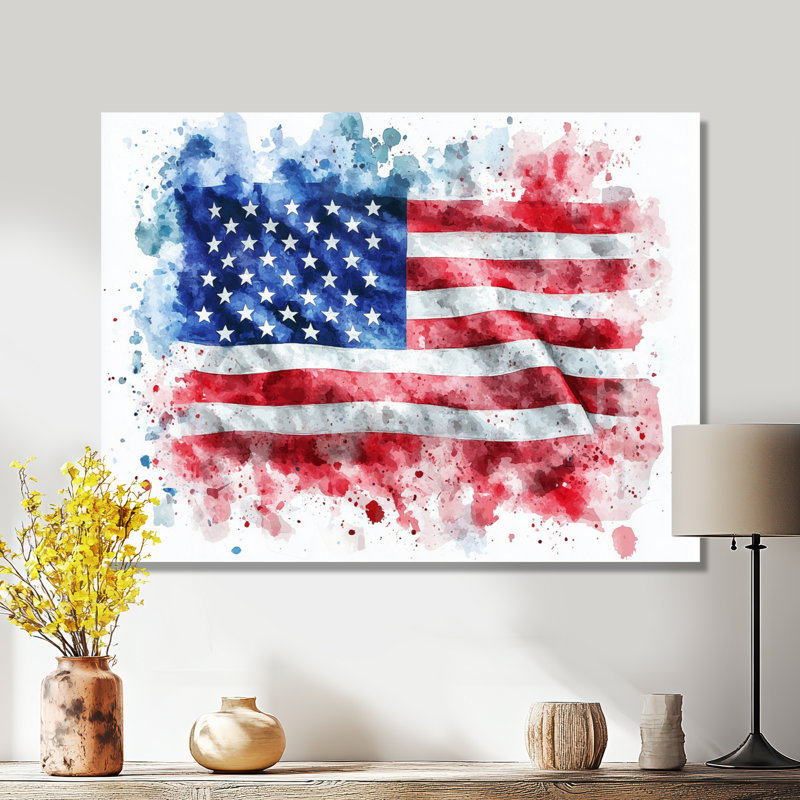 Lakie - États-Unis, art mural, H 12 po x l 20 po, Toile tendue, Ne s’applique pas