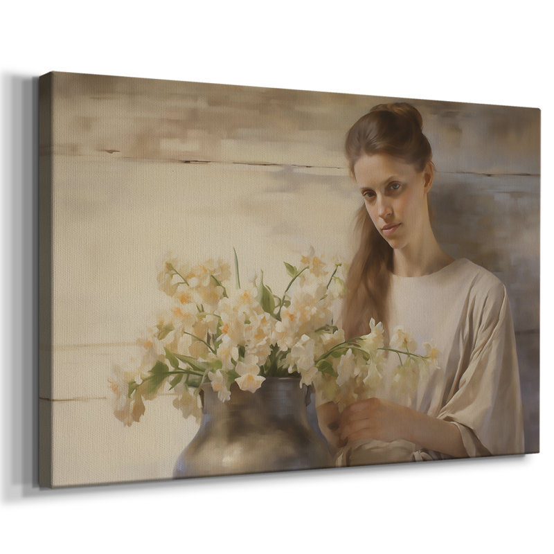 Beautiful Women-IX -Gallery Wraraped Cavas, 12 x 18
