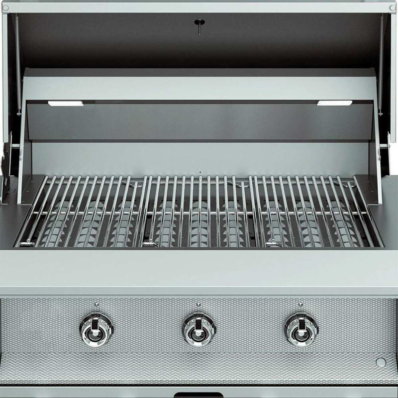 Aspire Grill Built-In, 2 U-Burner, Rotisserie 30", Liquid Propane