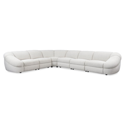 Bernhardt Massimo 6-Piece Fabric Power Motion Sectional