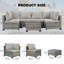 Ensemble de canapé modulaire en rotin 7 pièces-1986709286-1990976851