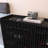 Shoe cabinet in hallway with American style