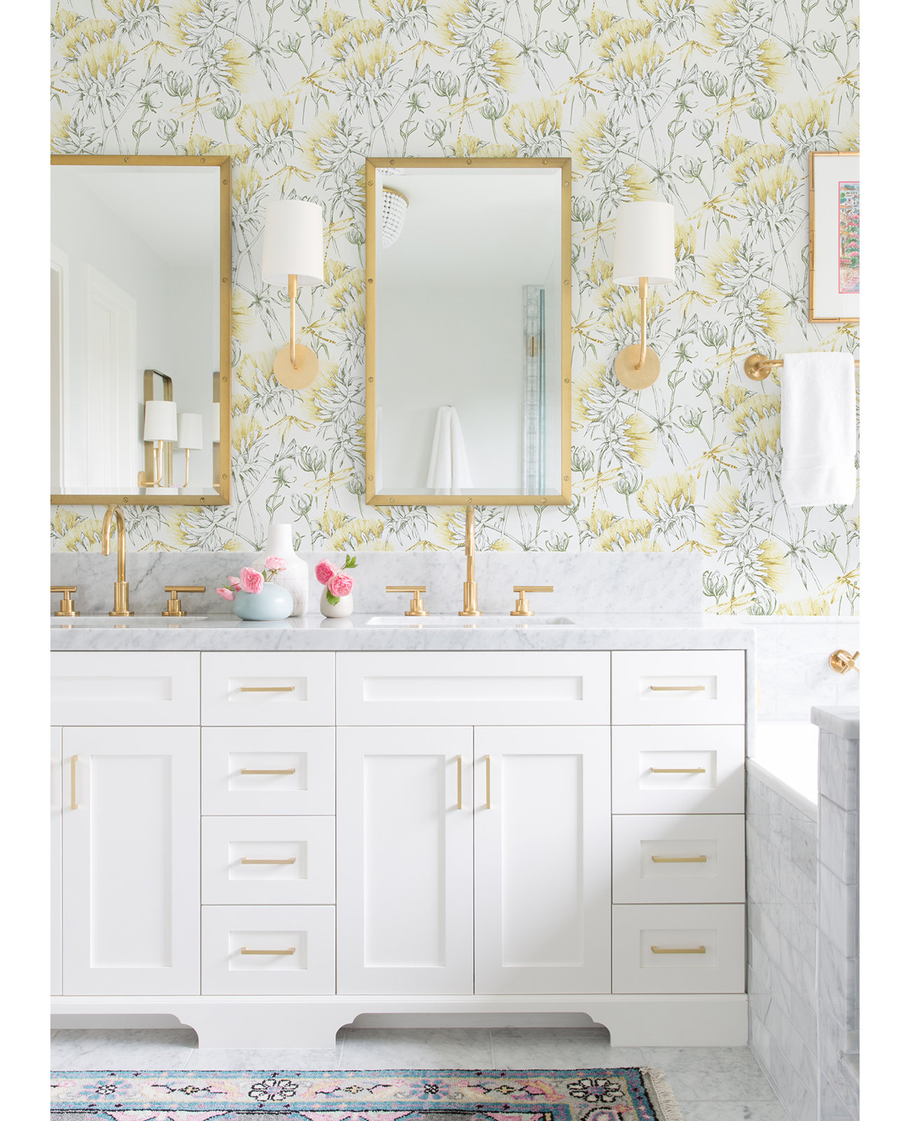 Animal Print Wallpaper, Gold