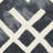 Bryauna Hand Tufted Wool/Cotton Geometric Rug in Graphite/Ivory-20111087