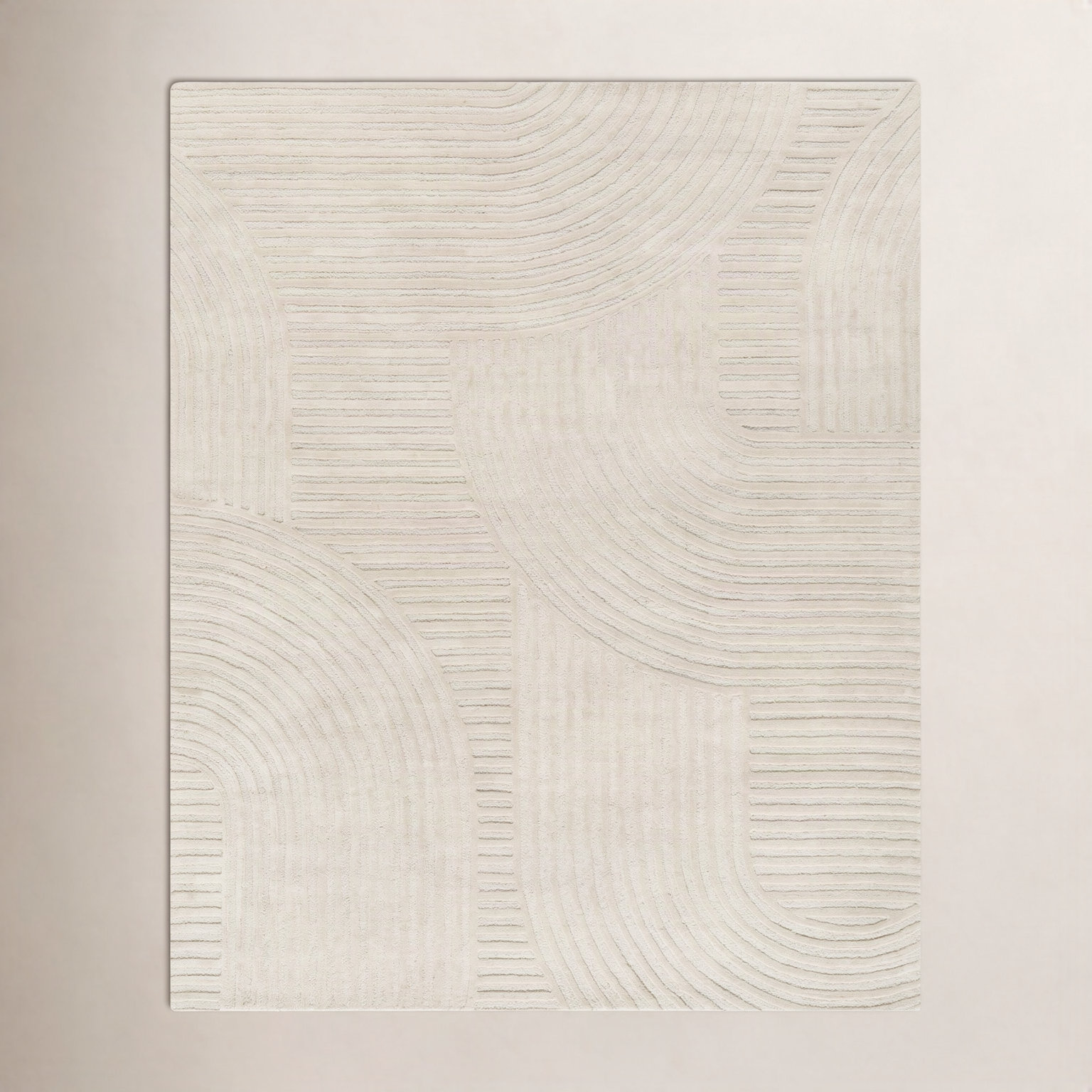 Polk Hand-Tufted Striped Rug, Rectangle 2' x 3'