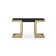 51'' Glass Top Console Table