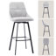 Tabouret de comptoir pivotant 43,31 po Avianah-600170972