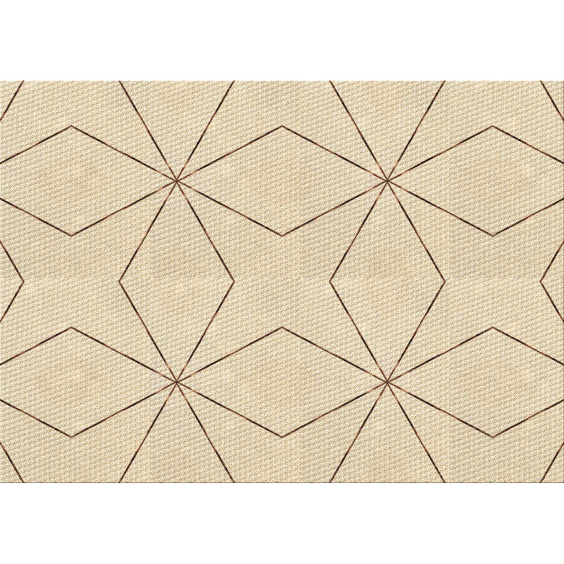 Geometric Indoor Rug, Rectangle 5' x 7'