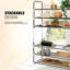 MantraRaj 7 Tier Heavy Duty Metal Shoe Rack Quick Assembly No Tools Required 35 Pair Shoe Rack