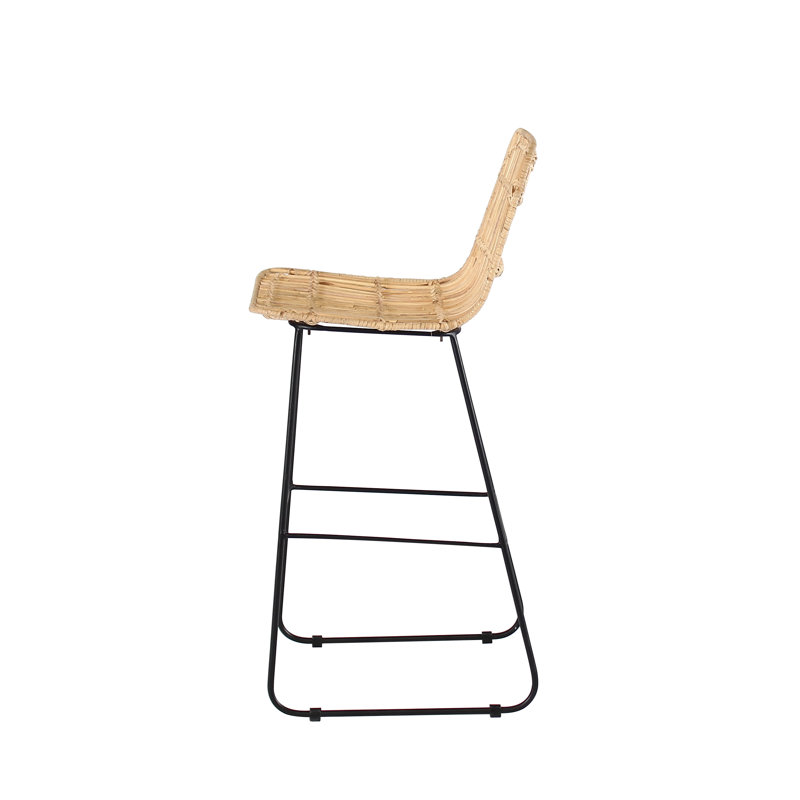Nadell Wicker Bar Stool