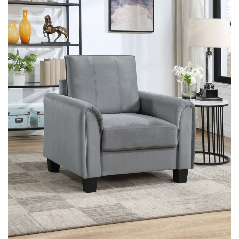 Fauteuil d'appoint rembourré Dixon