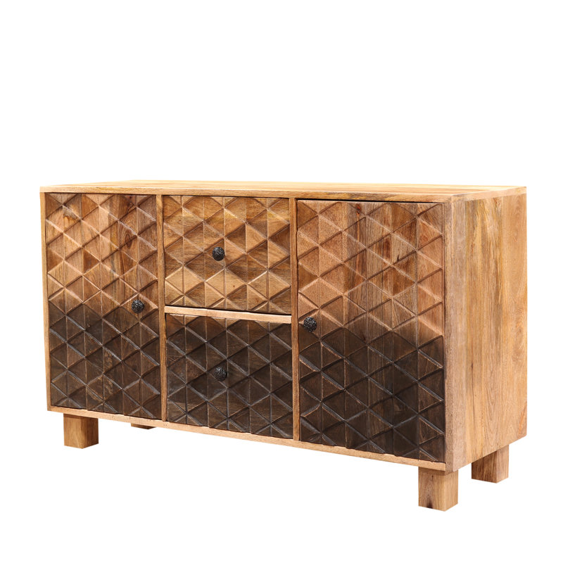 Amanta 120cm Solid Wood Sideboard
