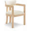Chaise rembourrée en cuir Phalan-31556012-31556013