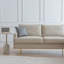 Canapé d'angle modulaire en cuir Naazish-441551935