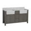 Meuble-lavabo double l 60 po Yorkshire-30204289