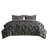 Camouflage Printed Microfiber Reversible 3 Piece Comforter Set-17373435-421804