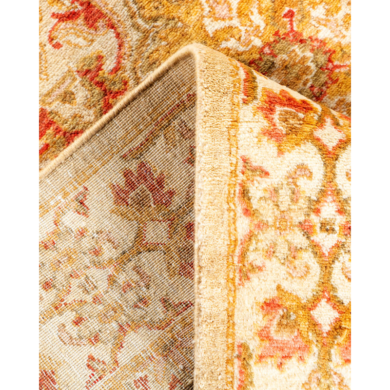 Classic One-of-a-Kind 2' 6" X 13' 10" Hand Knotted Area Rug