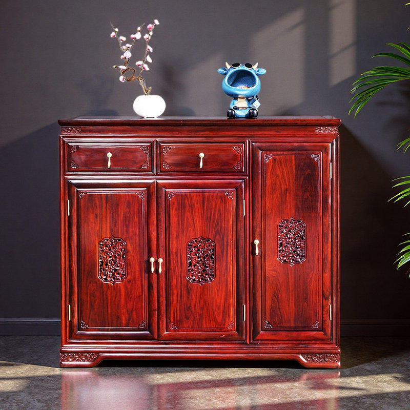 Armoire à chaussures en bois massif