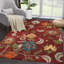 Tapis rectangulaire Eijah avec envers antidérapant-1082679479