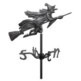 Flying Witch Garden Weathervane