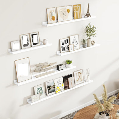4.06cm H x 122cm W Bookcase