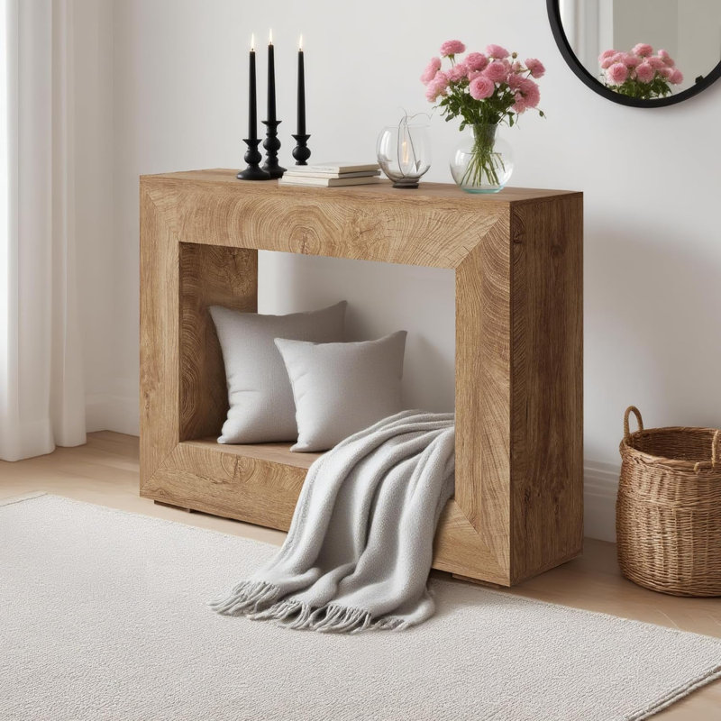 120cm Console Table, Beige