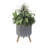 Modena Planter with Stand, Brushed-101174431