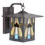 Lashasta 11.75" H Stained Glass Outdoor Wall Lantern-361442118