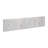 25" Whitewater Cultured Marble Backsplash