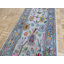 Tapis unique gris de 3 pi x 19 pi 7 po