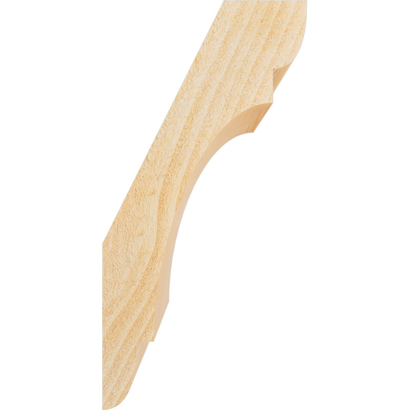 Attelle de genou olympique, Sapin de Douglas, Sciage brut, H 16 po x l 6 po x P 8 po
