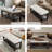 44" Wide Tufted Rectangle Cocktail Ottoman With Storage Tray-395594324