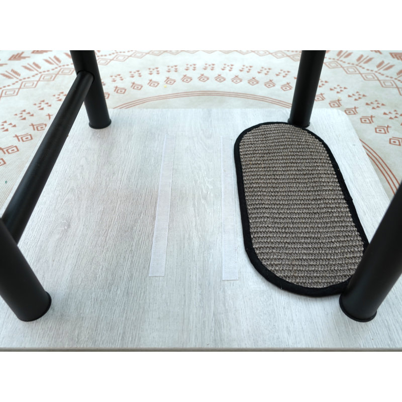Tapis à griffer de remplacement en sisal Petpals - H 14 po, deux pièces, remplaçable