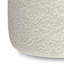 Chantal 18"W Upholstered Boucle Round Pouf