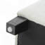 Pouf avec rangement, surface en bouclÃ© et pieds en bois d'hÃ©vÃ©a, capacitÃ© de 136 kg, pour un intÃ©rieur moderne-1216531186
