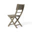 Chaise de salle à manger d'extérieur pliante en bois d'acacia (ensemble de 2)-266992570