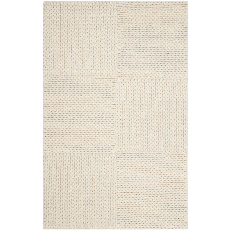 Ralph Lauren Linhay Wool Solid Color Rug, Rectangle 4' x 6'